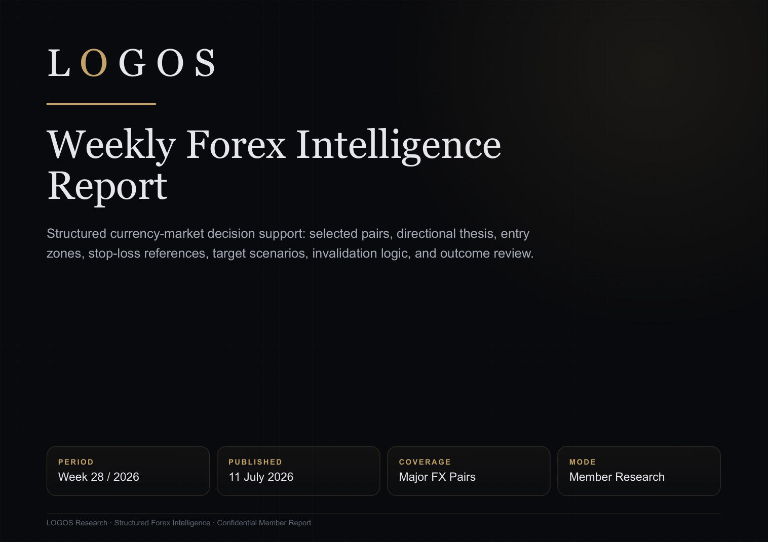 LOGOS report cover page preview